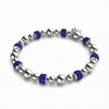 Chromata | Argent | Bracelet avec pierres d'humeur